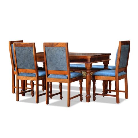 Royal Marwar Solid Sheesham Wood Dining Table Set - view 6
