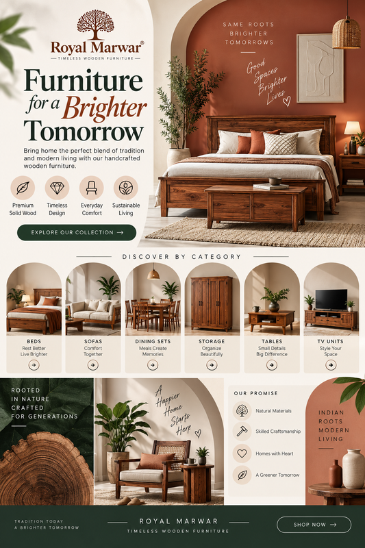 Solid Wood Bedside Table Buying Guide India 2026: How to Choose the Right Wooden Nightstand