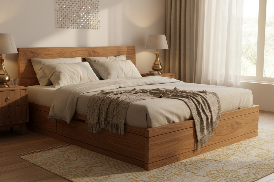 Storage Wooden Beds in India: Complete Buying Guide for 2026