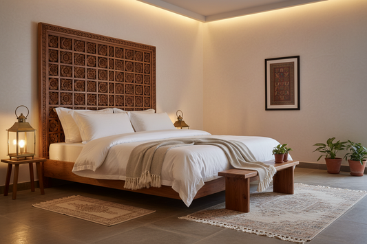 Solid Sheesham Wood Bed: A Complete Guide to Choosing a Premium Indian Wooden Bed
