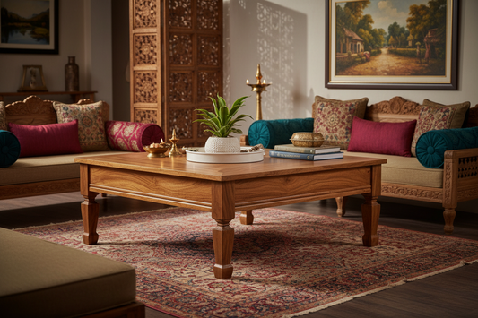 Sheesham Wood Coffee Table Designs: 20 Traditional, Modern & Luxury Ideas for Indian Homes