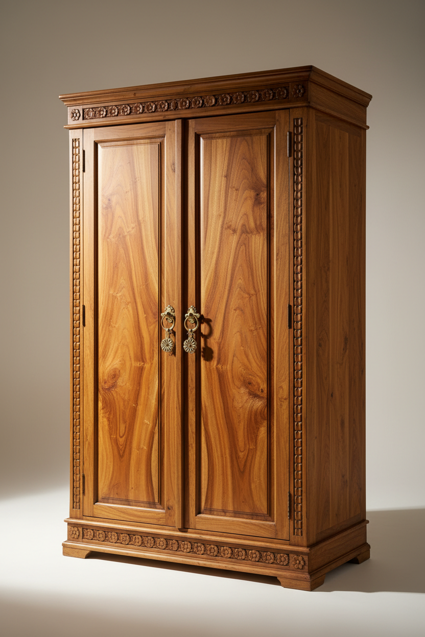 Wooden Almari for Bedroom: Complete Guide to Solid Sheesham Wood Wardrobes