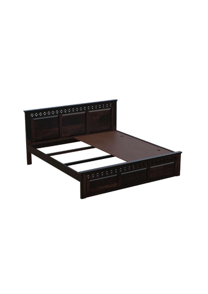 Royal Marwar Solid Sheesham Wood Bed Without Stora - view 9