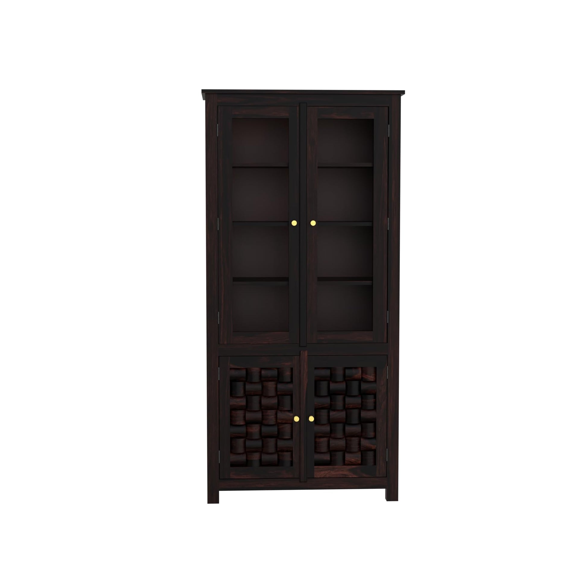 Royal Marwar Sheesham Wood Sideboard Crockery Cabi - view 10