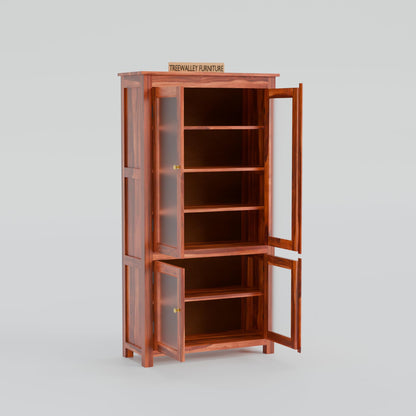 Royal Marwar Solid Sheesham Wood Crockery Cabinet  - view 2