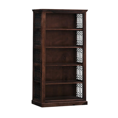 Royal Marwar Solid Sheesham Wood Bookshelf with 5  - view 11