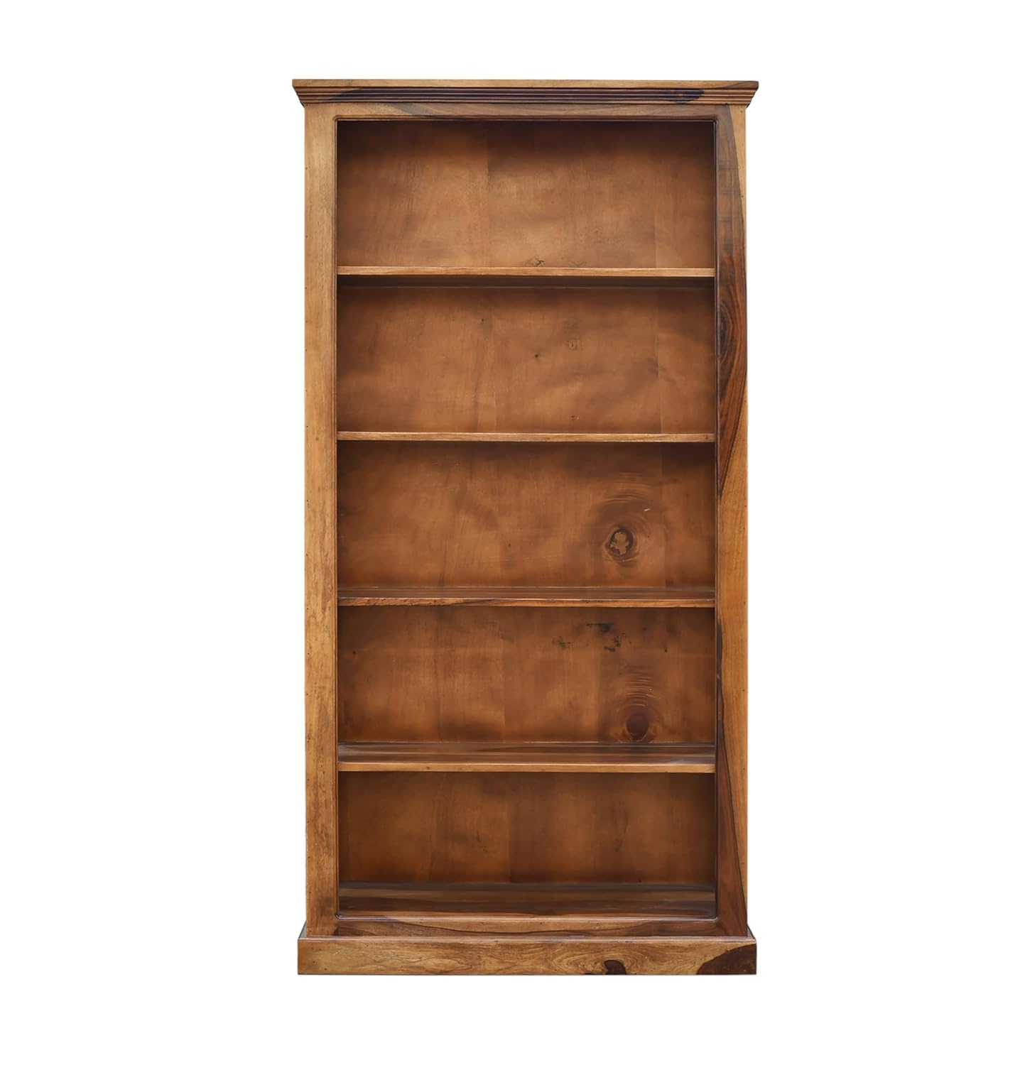 Royal Marwar Solid Sheesham Wood Bookshelf with 5  - view 6