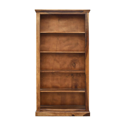 Royal Marwar Solid Sheesham Wood Bookshelf with 5  - view 6