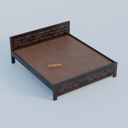 Royal Marwar Solid Sheesham Wood Bed Without Stora - view 11