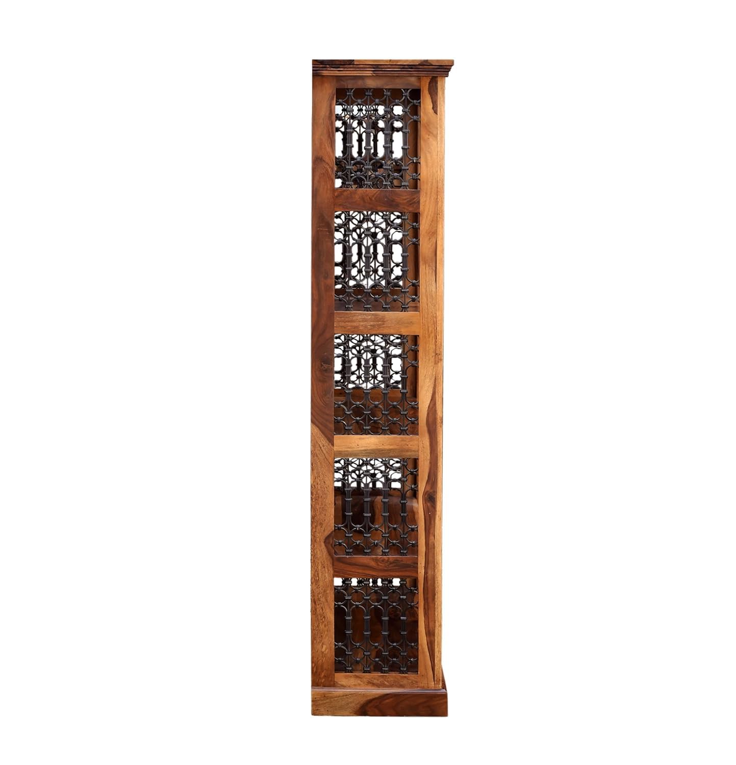 Royal Marwar Solid Sheesham Wood Bookshelf with 5  - view 4