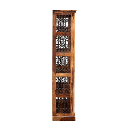 Royal Marwar Solid Sheesham Wood Bookshelf with 5  - view 4