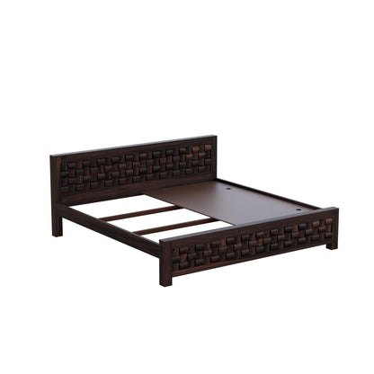 Royal Marwar Solid Sheesham Wood Bed Without Stora - view 11