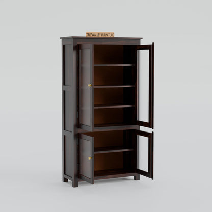 Royal Marwar Solid Sheesham Wood Crockery Cabinet  - view 10