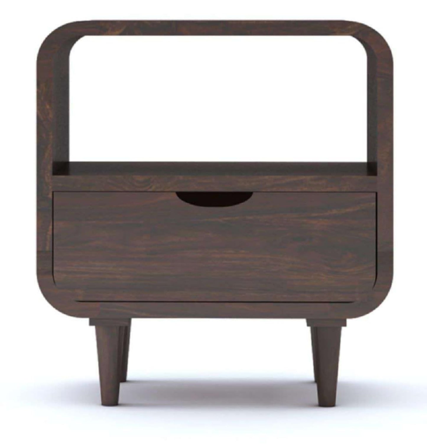 Royal Marwar Solid Sheesham Wood Bedside Table | 1 - view 6