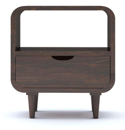 Royal Marwar Solid Sheesham Wood Bedside Table | 1 - view 6