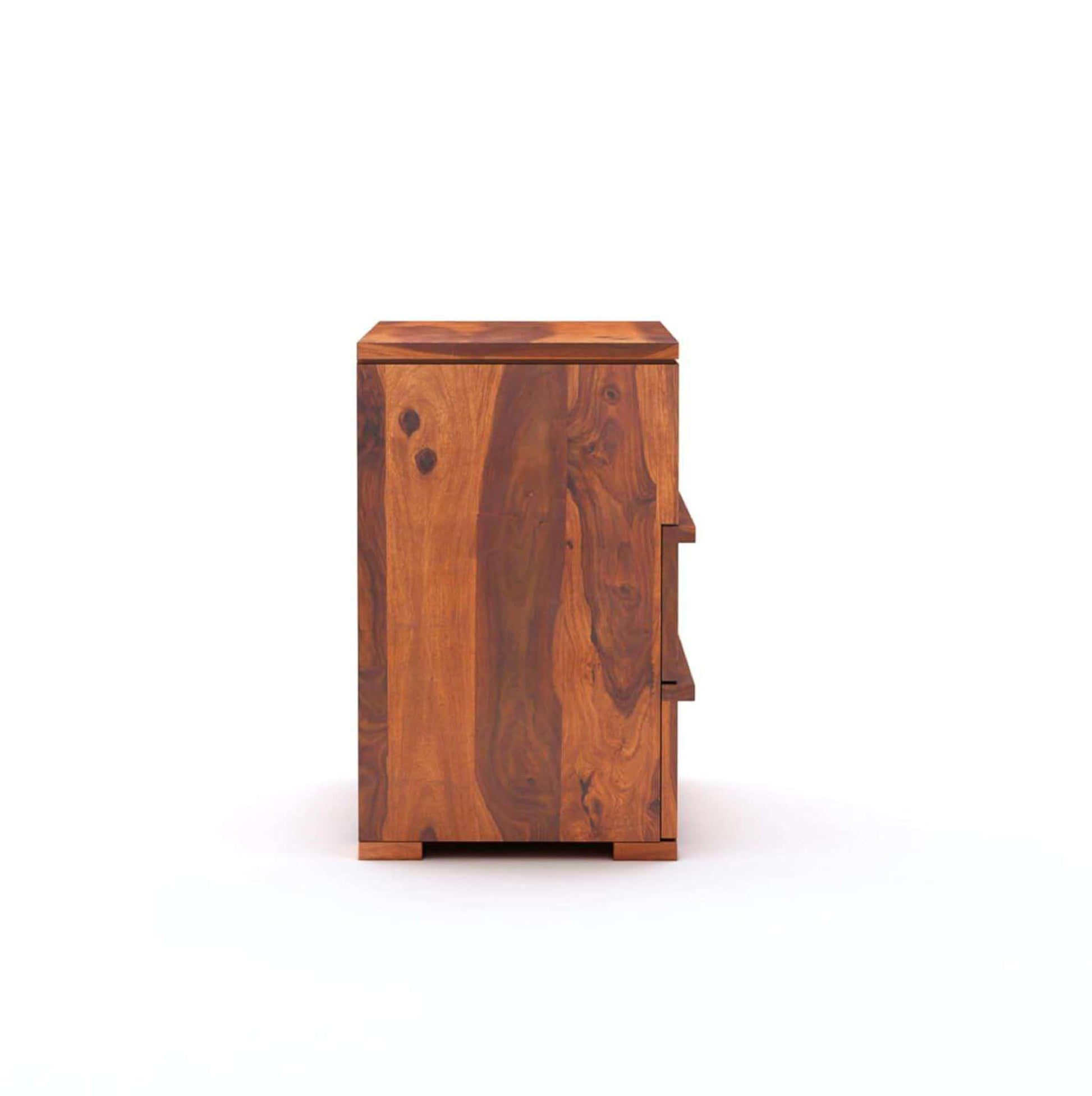 Royal Marwar Sheesham Wood Bedside Table | 1 Door  - view 4