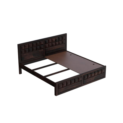 Royal Marwar Solid Sheesham Wood Bed Without Stora - view 11
