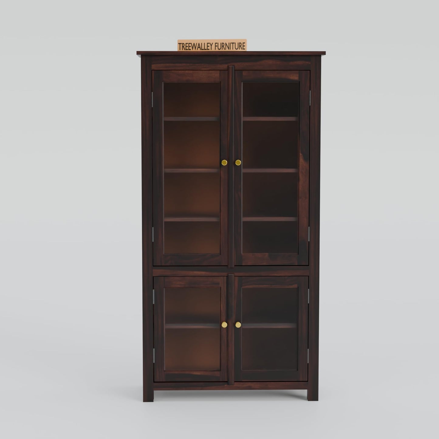 Royal Marwar Solid Sheesham Wood Crockery Cabinet  - view 9