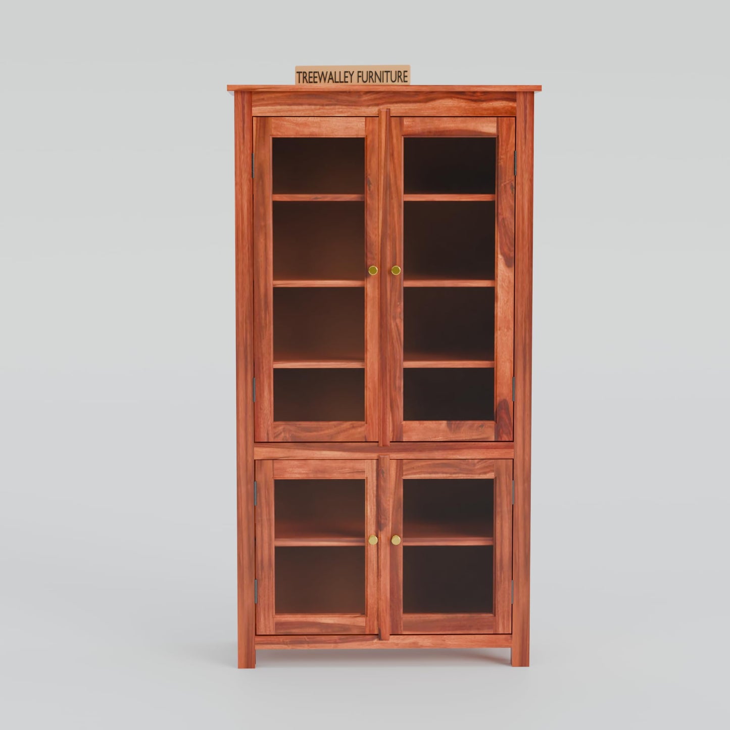 Royal Marwar Solid Sheesham Wood Crockery Cabinet  - view 5