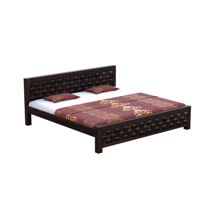 Royal Marwar Solid Sheesham Wood Bed Without Stora - view 9