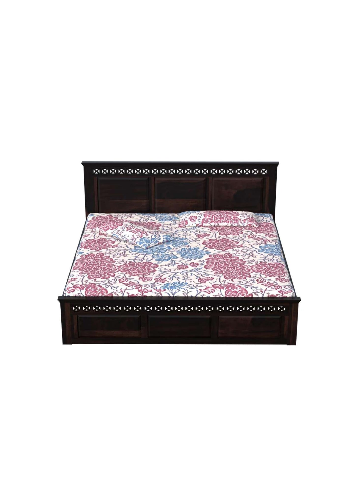 Royal Marwar Solid Sheesham Wood Bed Without Stora - view 10