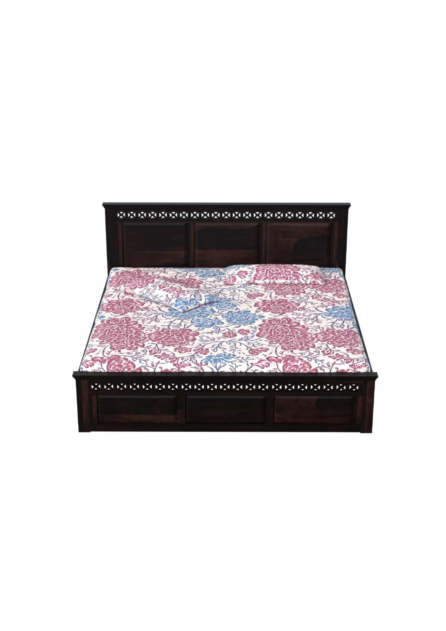 Royal Marwar Solid Sheesham Wood Bed Without Stora - view 10
