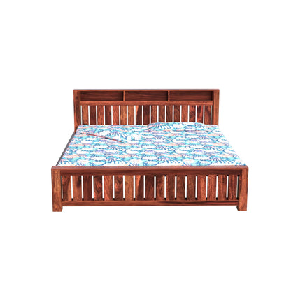 Royal Marwar Solid Sheesham Wood Bed Without Stora - view 3