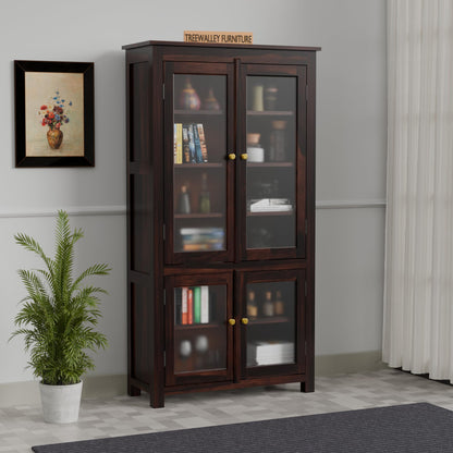 Royal Marwar Solid Sheesham Wood Crockery Cabinet  - view 6