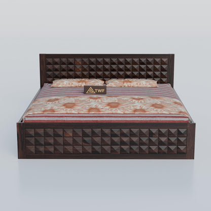 Royal Marwar Sheesham Wood Bed with Storage Box |  - view 10