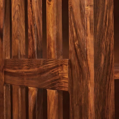 Royal Marwar Solid Sheesham Wood Bookshelf with 5  - view 4