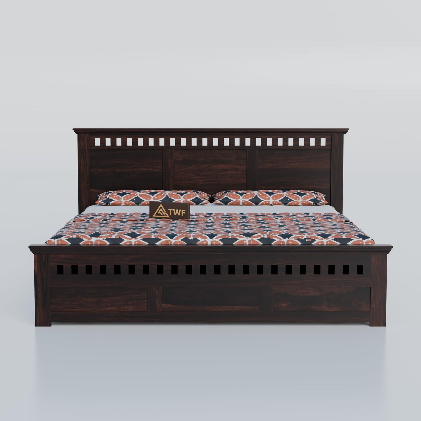 Royal Marwar Sheesham Wood Bed with Storage Box |  - view 10