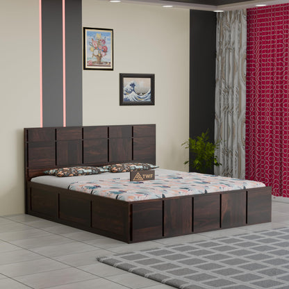 Royal Marwar Sheesham Wood Bed with Storage Box |  - view 7