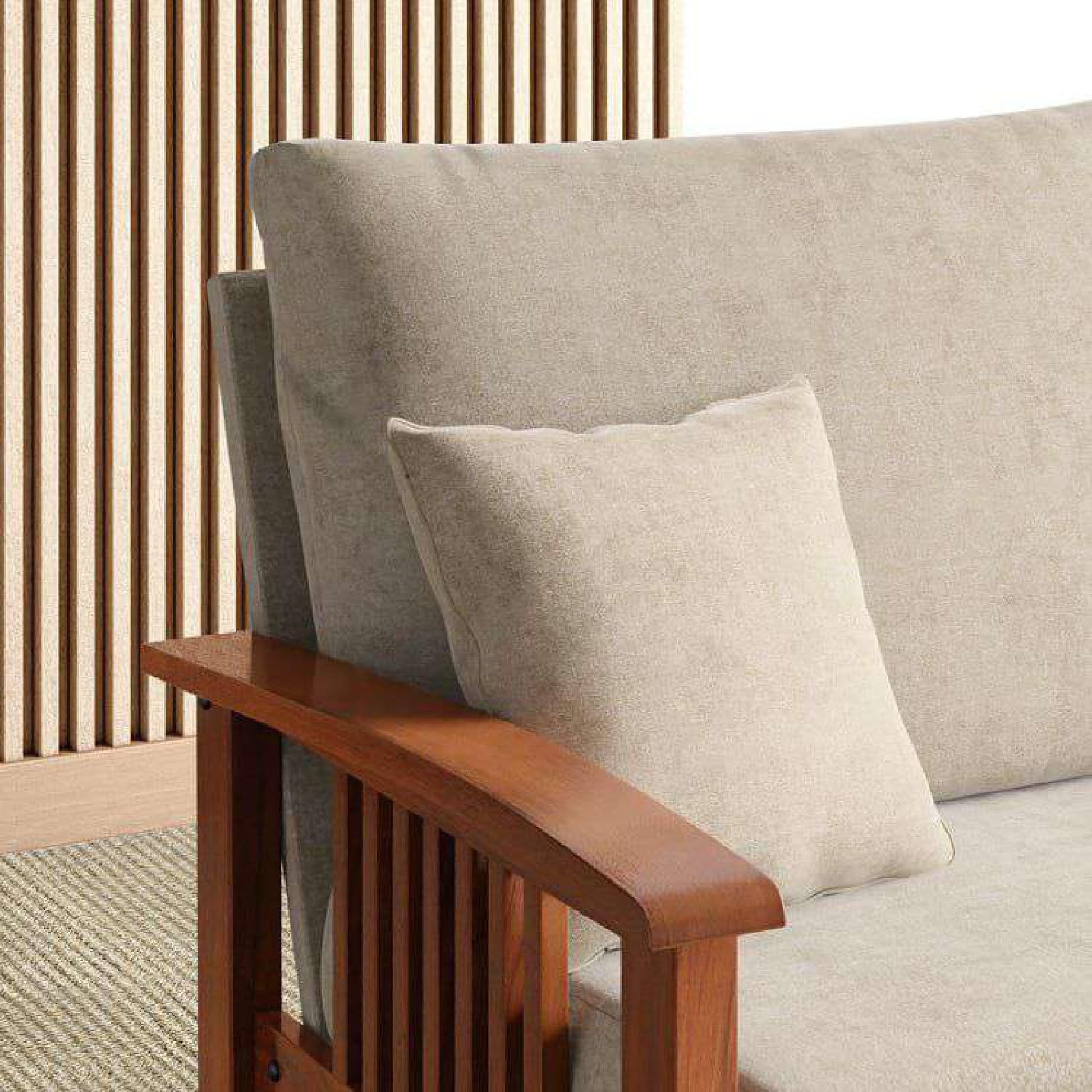 Royal Marwar Solid Sheesham Wood Sofa | 2 Seater & - view 11