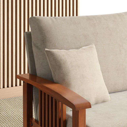 Royal Marwar Solid Sheesham Wood Sofa | 2 Seater & - view 11