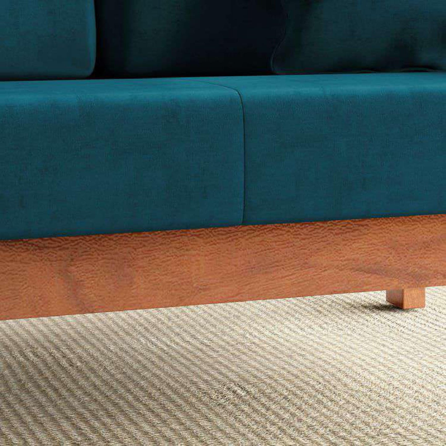 Royal Marwar Solid Sheesham Wood Sofa | 2 Seater & - view 6
