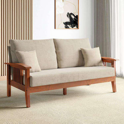 Royal Marwar Solid Sheesham Wood Sofa | 2 Seater & - view 7