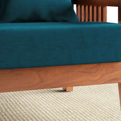 Royal Marwar Solid Sheesham Wood 1 Seater Sofa | W - view 24