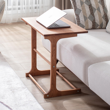 Royal Marwar Solid Sheesham Wood Laptop Table | Multipurpose Side Table | Study & Bedside Table | Honey Finish & Walnut Finish